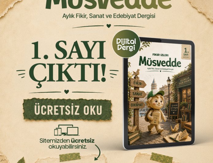 Fikir İzleri Müsvedde Dergisi 1.Sayı Çıktı!