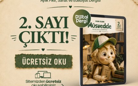 Fikir İzleri Müsvedde Dergisi 2.Sayı Çıktı!