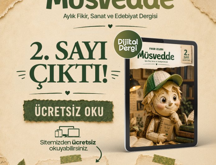 Fikir İzleri Müsvedde Dergisi 2.Sayı Çıktı!